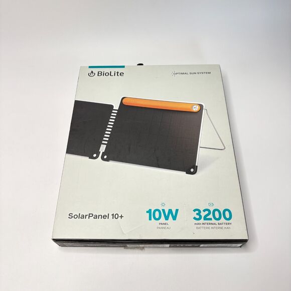 Biolite Other - BIOLITE 10W Solar Panel Black 3200Mah Internal Battery Tested, Working